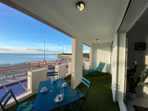 Appartement rénové face plage, max 4 pers, terrasse - FR-1-709-81